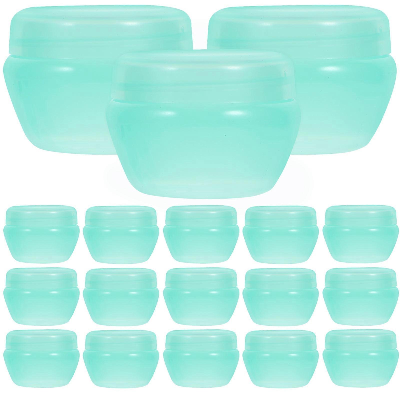 25pcs 10g Mushroom Cream Jar Travel Lotion Containers Packaging Bottles