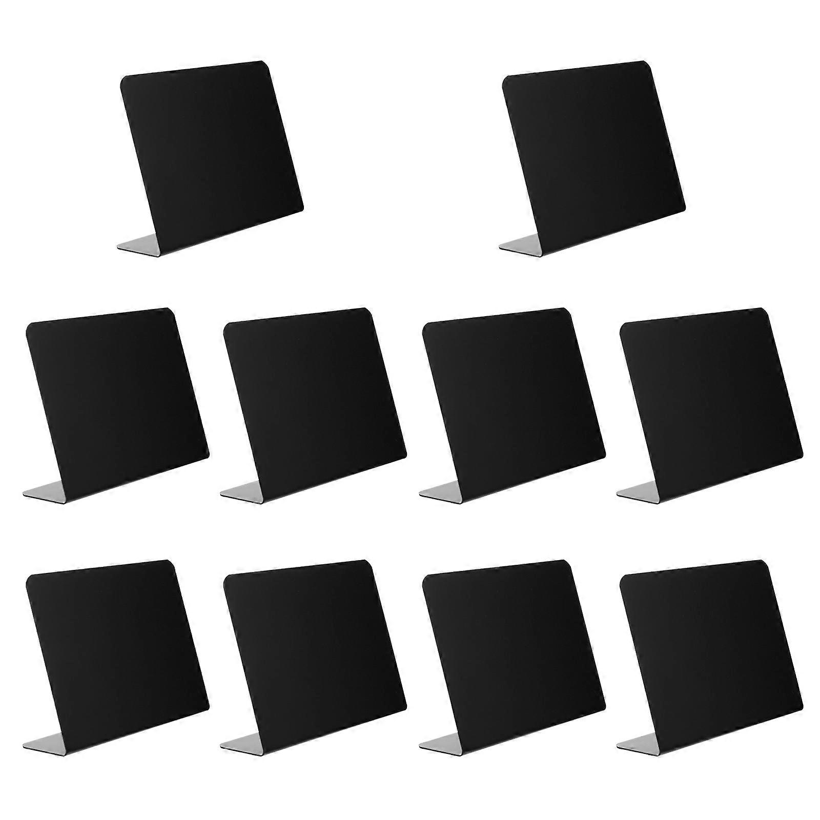 10Pcs Mini Chalkboard Price Labels For Birthday Decorations Tabletop Use Perfect For Various Occasions