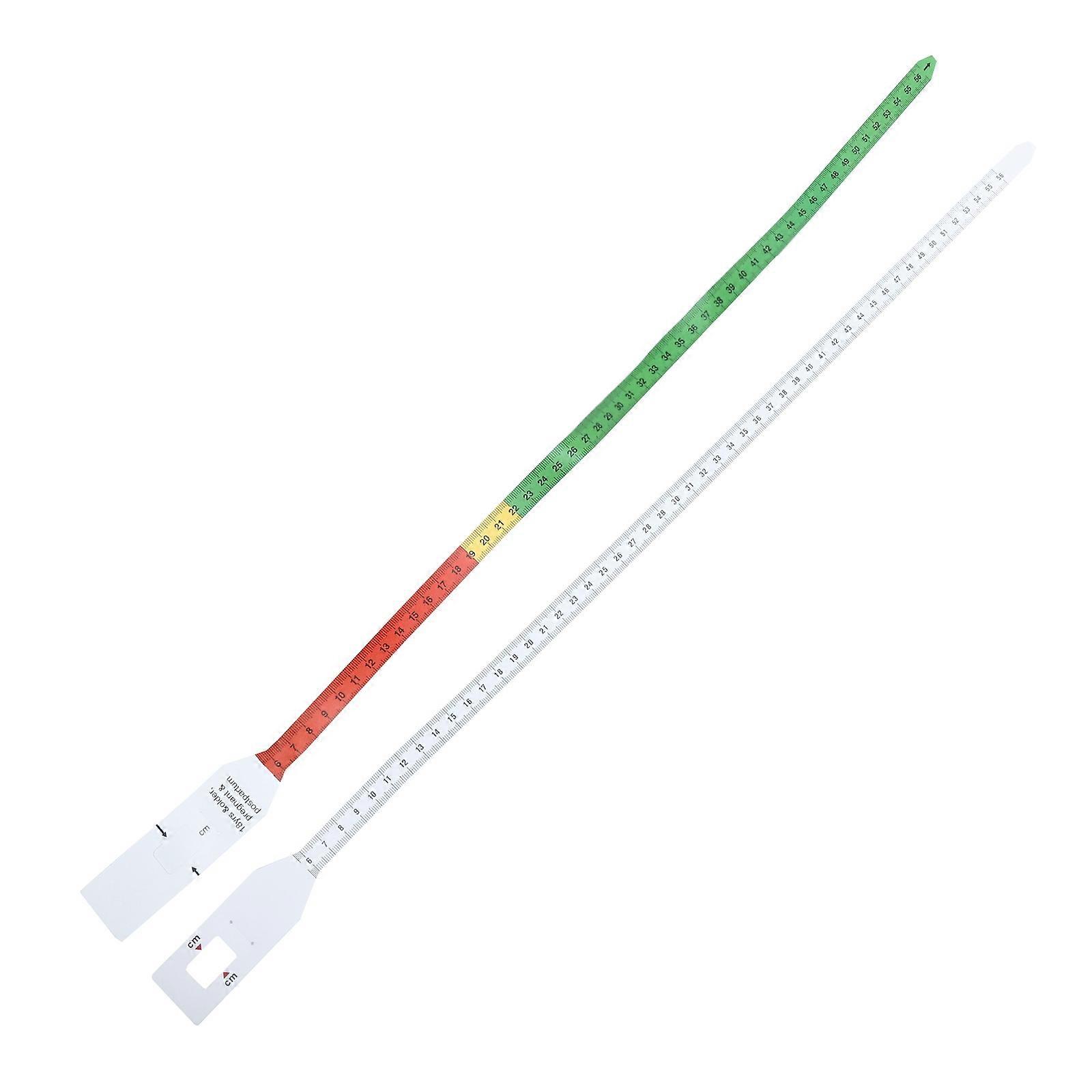 Measuring Tape For Baby Head Circumference Measuring Ruler 62x3cm Safe PP Material 2Pack