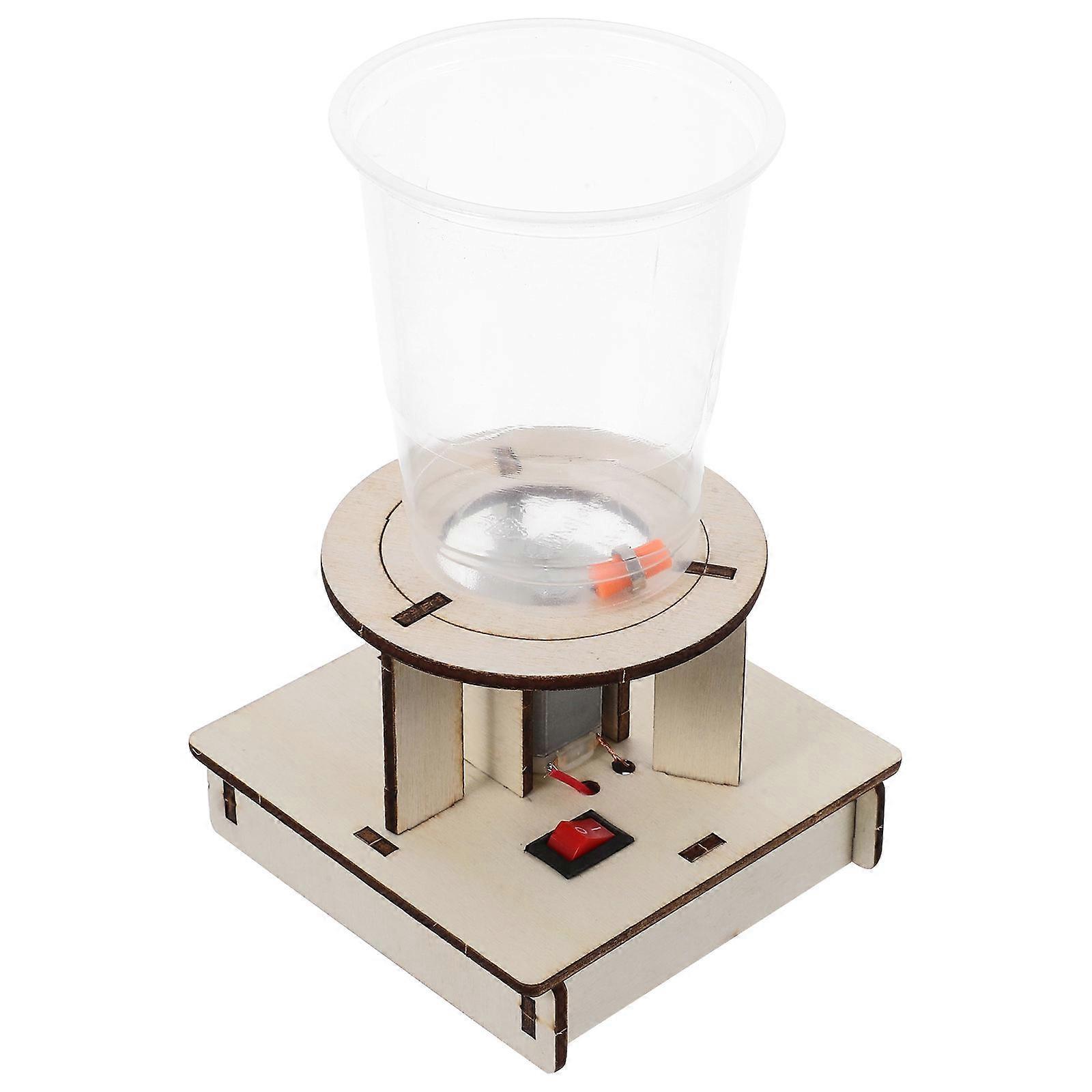 Wood STEM Science Kit for Kids Educational Building Toy with Dynamic Water Tornado Simulation .5 x 2.8 inches