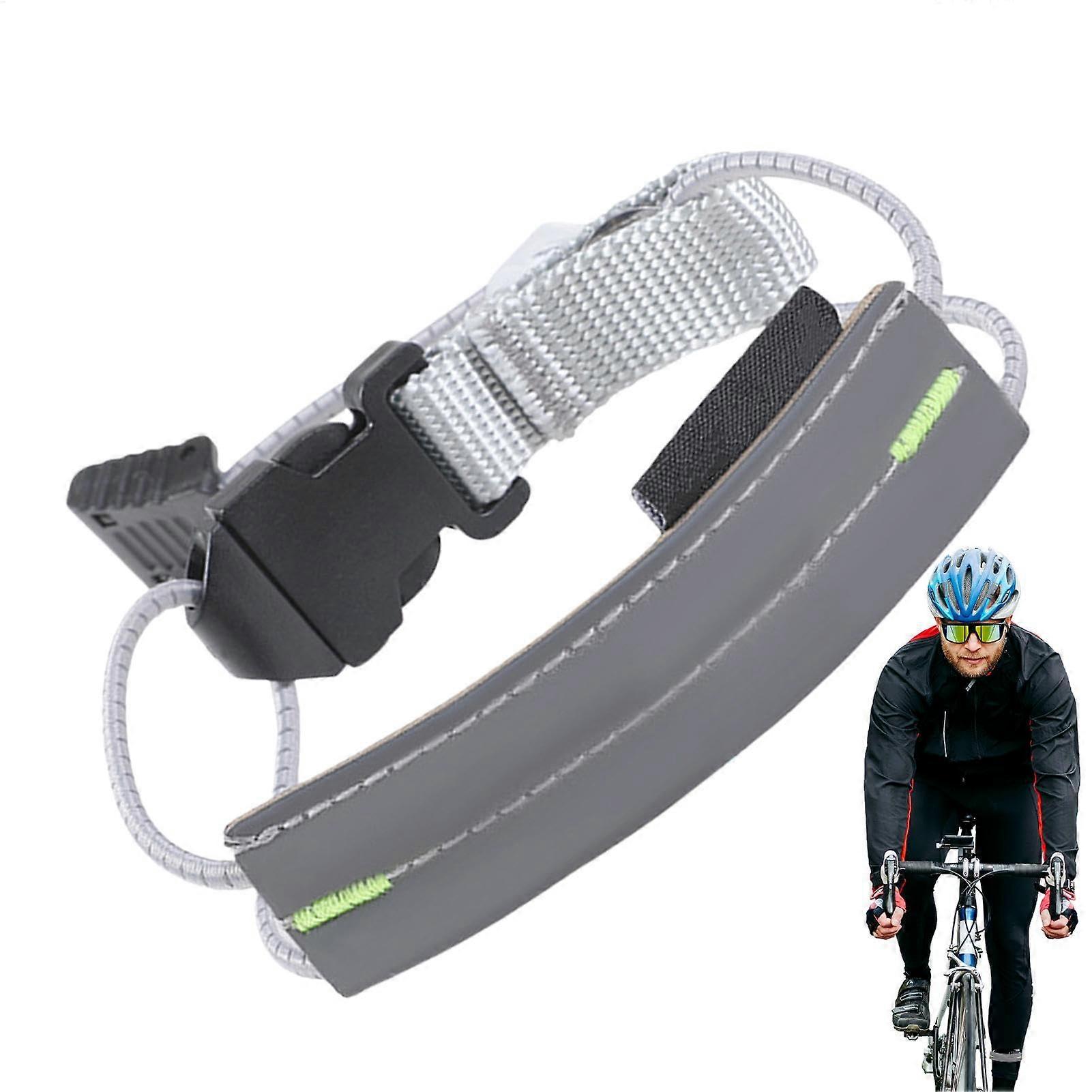 Reflective Belt Leg Band for Running and Cycling, Adjustable Safety Belt for Men and Women, Lightweight and Durable Design
