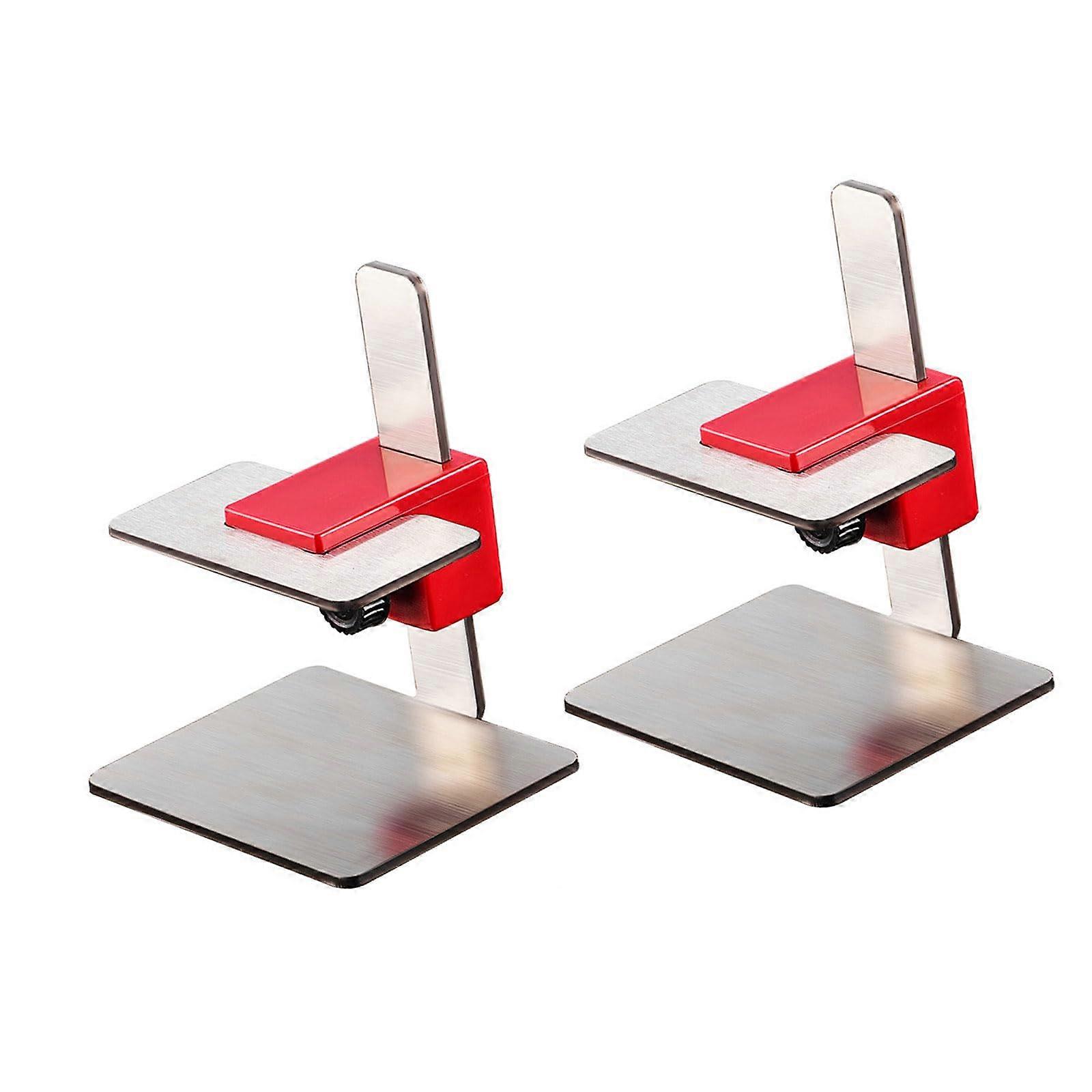 2Pcs Cabinet Door Installation Positioner Adjustable Cabinet Jigs Metal Steel Floor Cabinet Leveler Door Alignment Tool