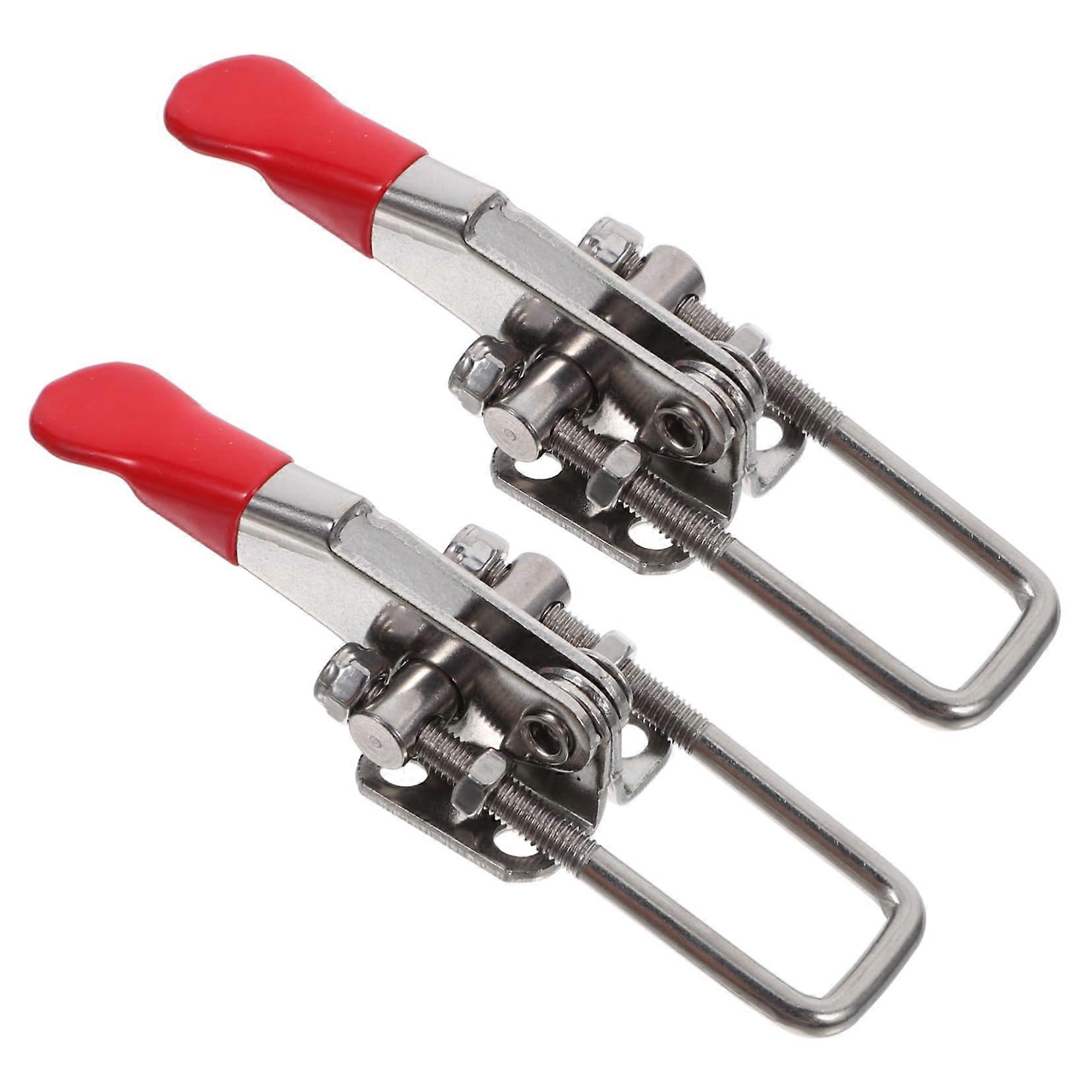 High-Performance Adjustable Toggle Clamp 1 Pair for Industrial Applications Strong Holding Power Easy Installation