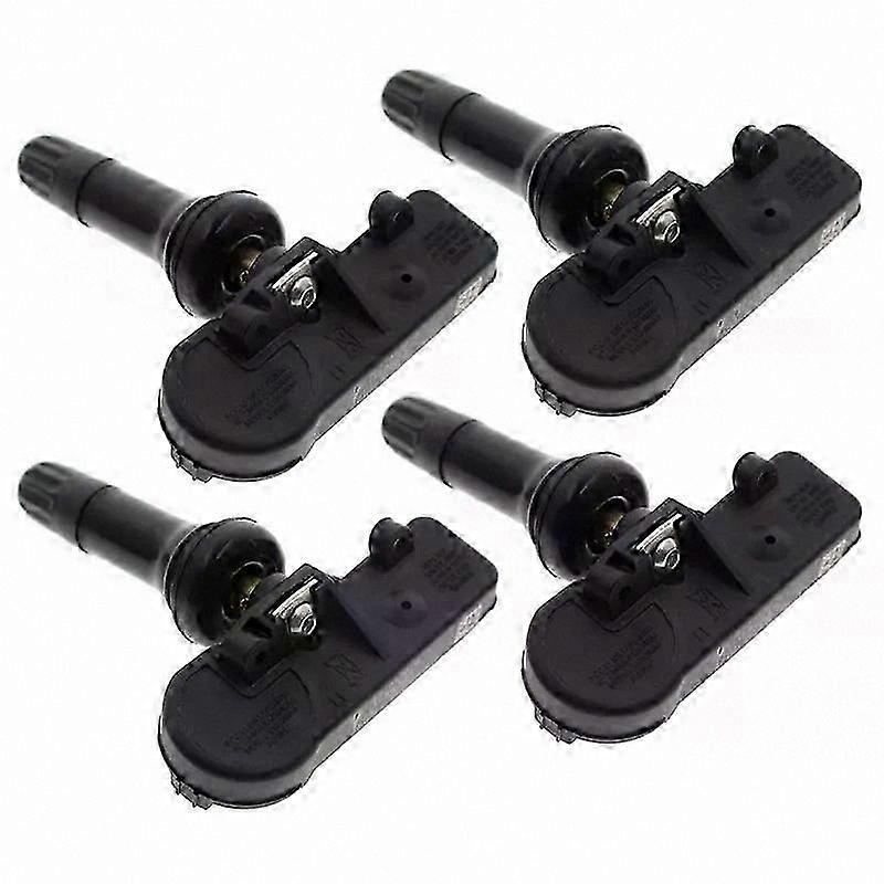 Universal TPMS Tire Pressure Sensors 315MHz Set of 4 for Multiple Vehicle Compatibility