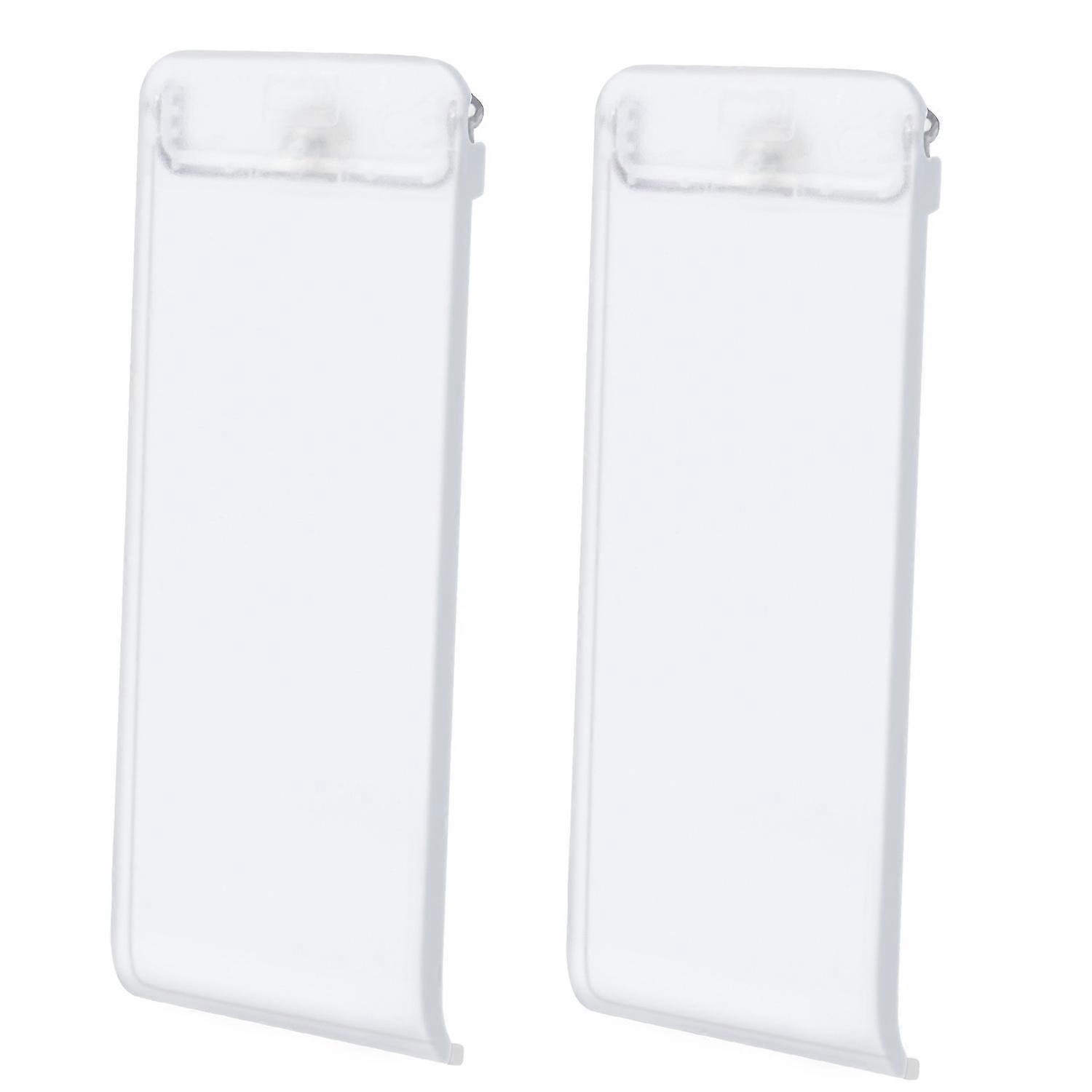 For Nintendo Switch Console 2pcs Replacement Kickstand Transparent White