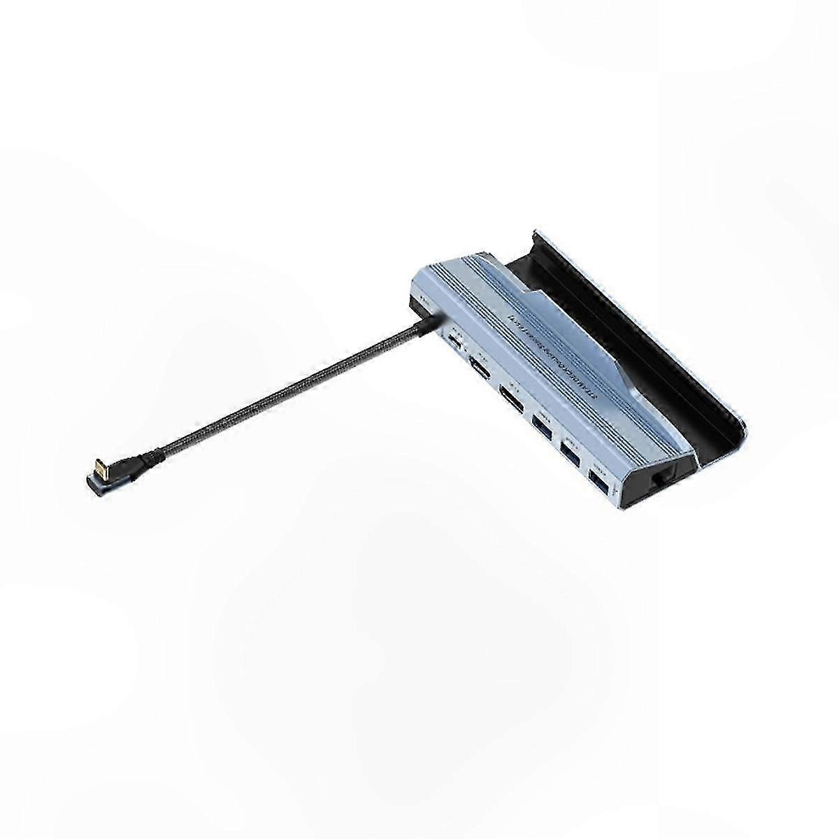 USB 3.0 Docking Station with HDMI 2.0, 4K@60Hz, RJ45 Ethernet, PD 100W Port Hub Adapter