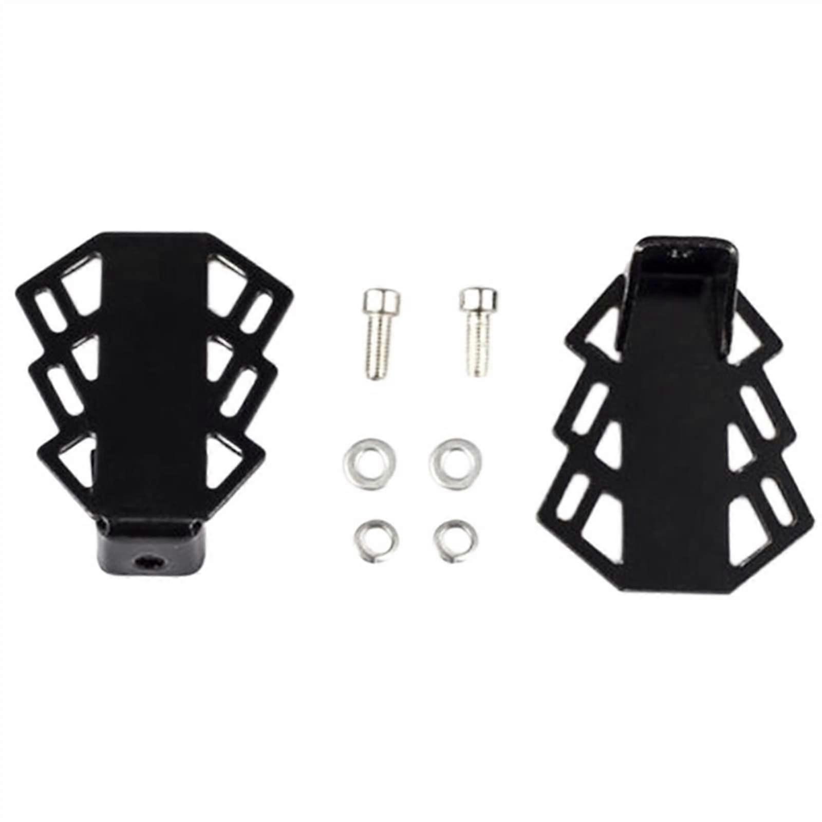 Bike Rear Pedal Folding Footrests for Cycling - Durable Bicycle Foot Pegs, Compatible with Most Bikes, Color B