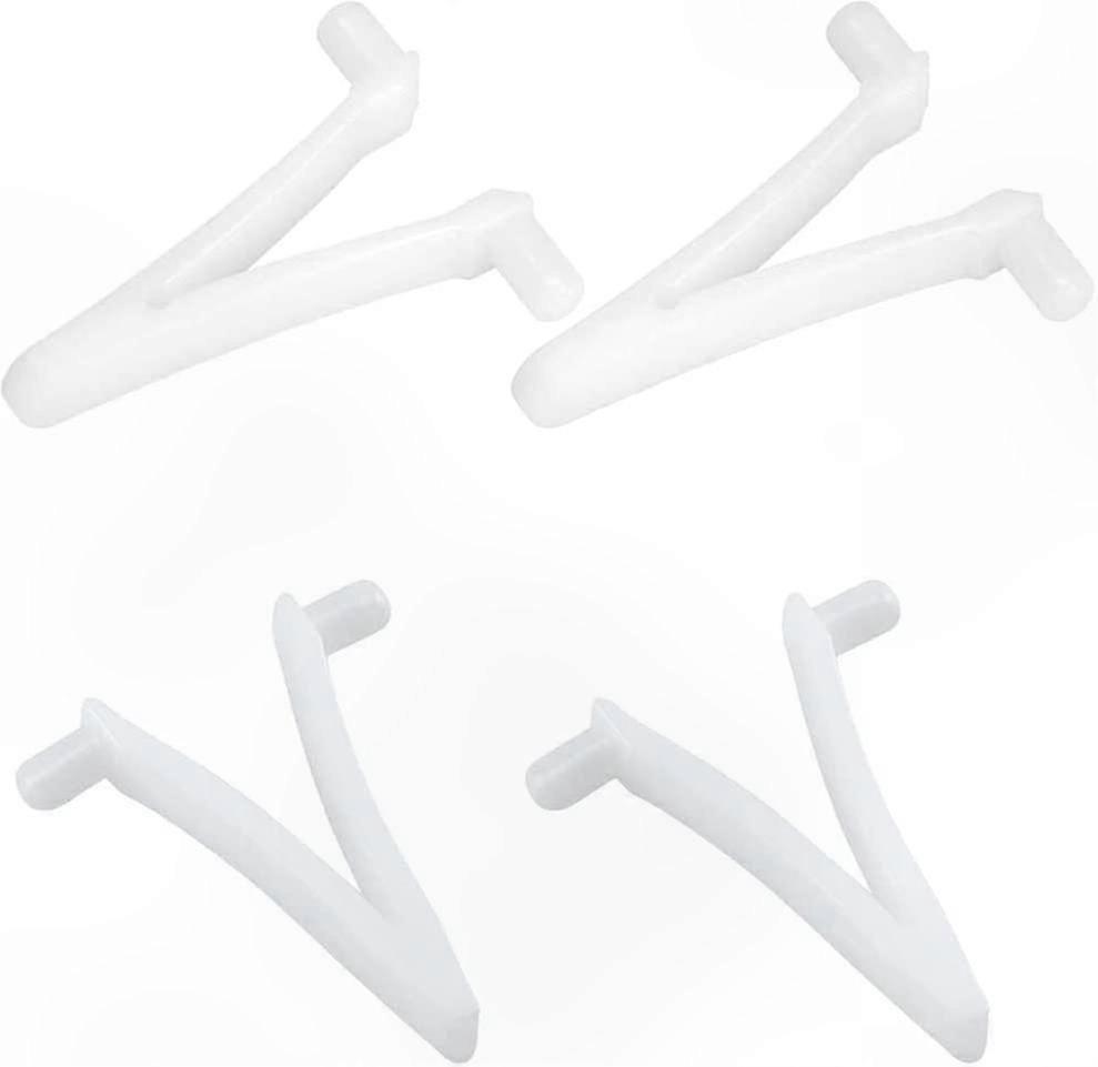48 Replacement Pool Skimmer Clips V-Type Butterfly Clips for Leaf Rake Net
