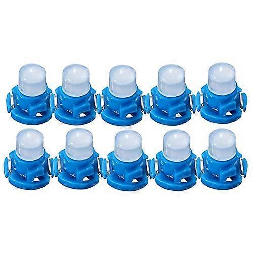 T4.2 COB Car Wedge Dashboard Bulb 10-Pack DC12V Instrument Panel Base Light Lamp COB LED