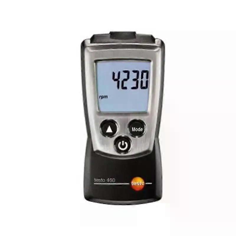 Testo 460 Rotate Speed Measuring Instrument Tester Digital RPM Tachometer Non-contact Optical Tachometer