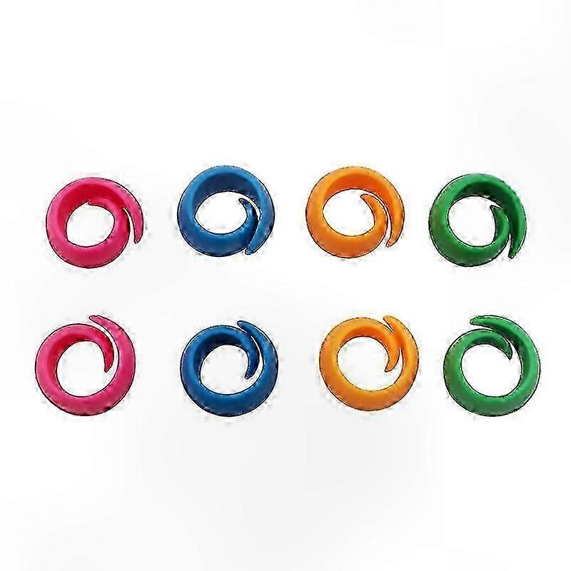 Pack of 20 assorted silicone thread spools for sewing machine accessories suitable for various brands