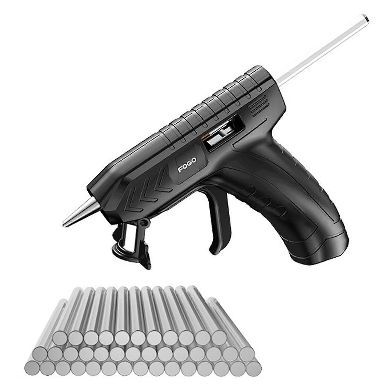Professional Cordless Hot Melt Glue Machine USB Rechargeable Craft DIY Repairing Tool Kits with Glue-Stick
