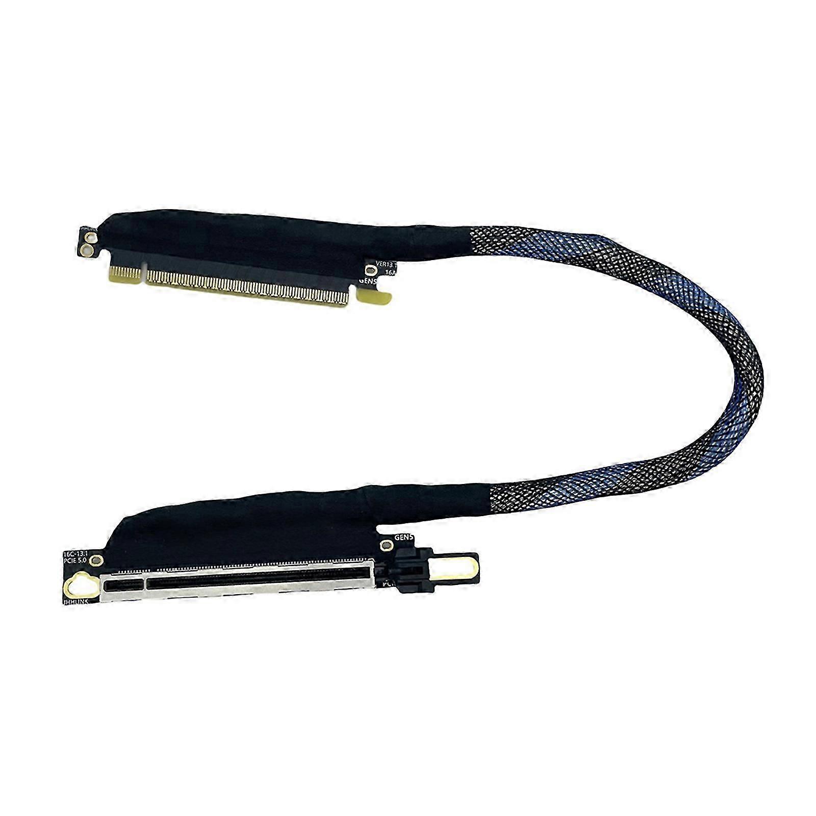 PCIE 5.0 X16 Extension Cable for GPU Graphics Card Extension Cord Enhances
