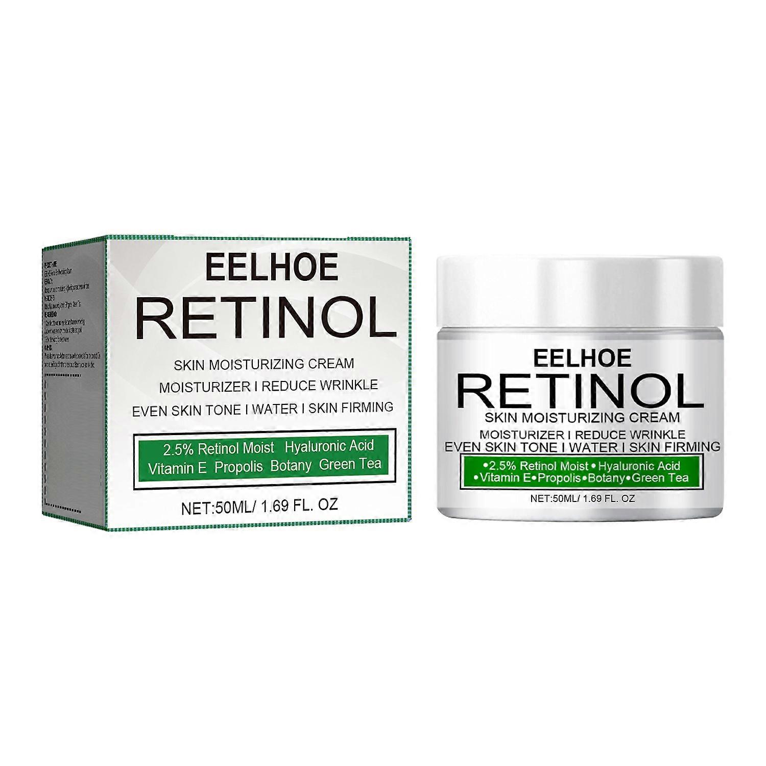 1-3pcs Retinol Skin Moisturizing Cream Brightening Body Cream 50ml for Reduce Wrinkles Even Skin Ton