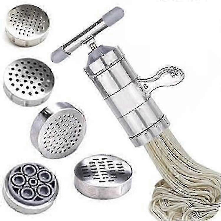 Ręczna stalowa maszyna do robienia makaronu, prasa do makaronu, korba do krojenia, sokowirówka do owoców, przybory kuchenne do robienia spaghetti