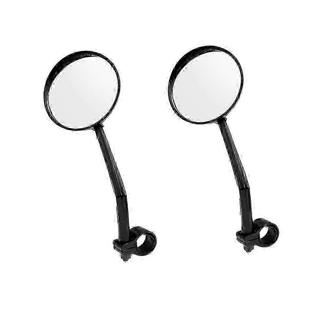2Pcs Cycling Bicycle Handlebar Flexible Safety Rear View Rearview Mirrors