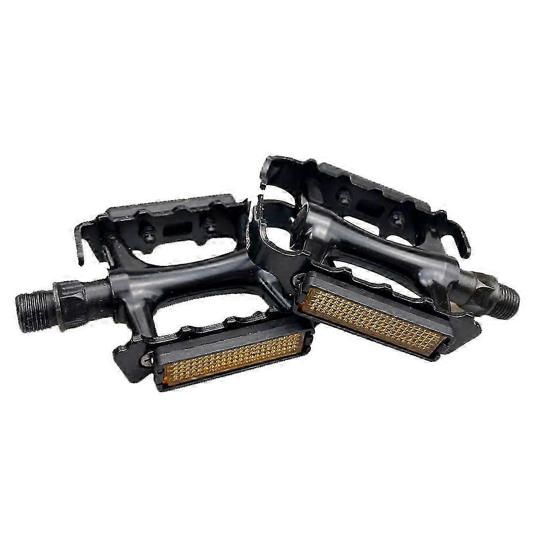 Non-slip aluminum alloy double DU bicycle pedals 9/16 inches for children's BMX vehicles