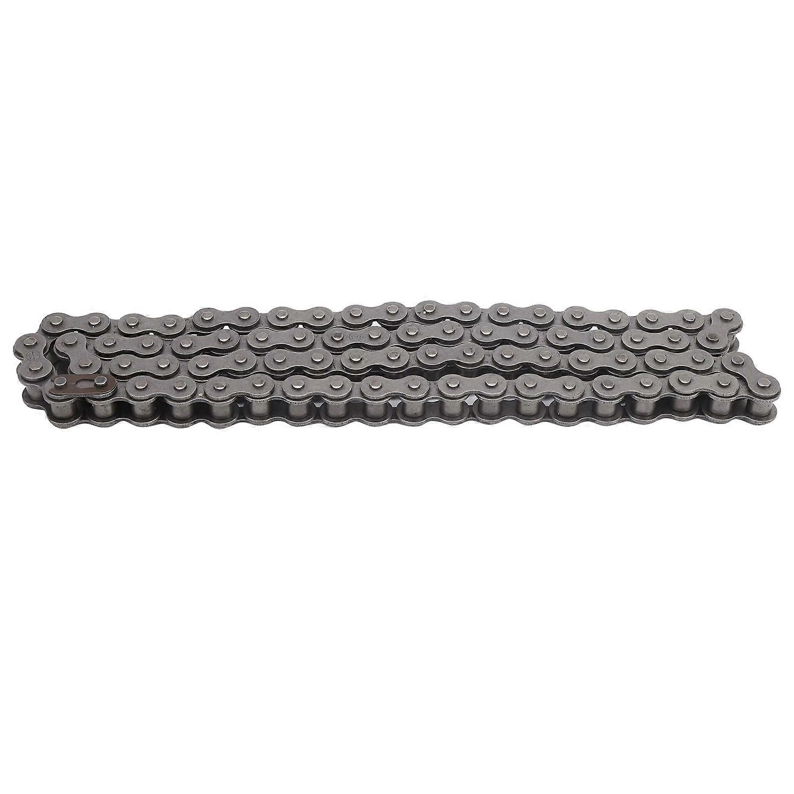 530 76 Links Chain Heavy Duty Steel with Chain Connector for Motorcycle ATV Off Roader