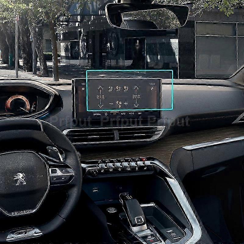 Tempered Glass Screen Protector for SUV Dashboard with Navigation System Decoration Kit