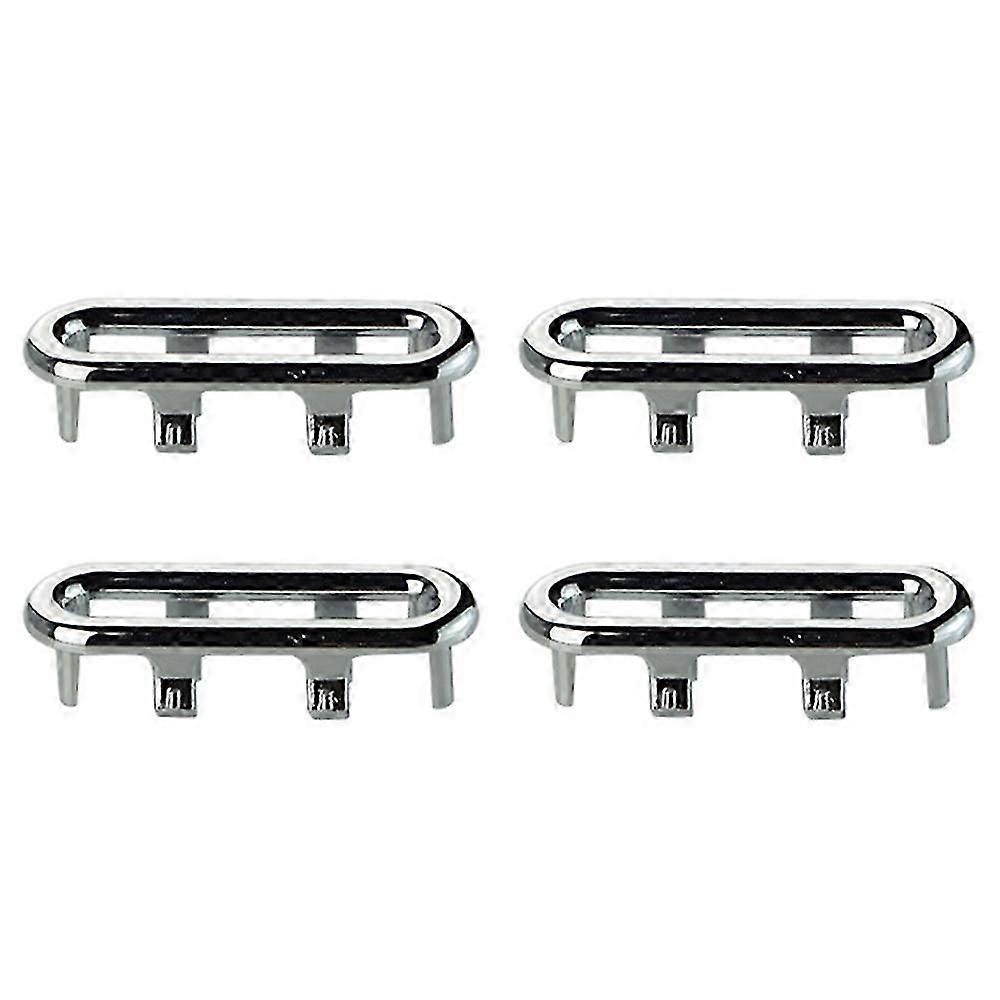 bathroom basin overflow rings 4pcs plastic pedestal decorative