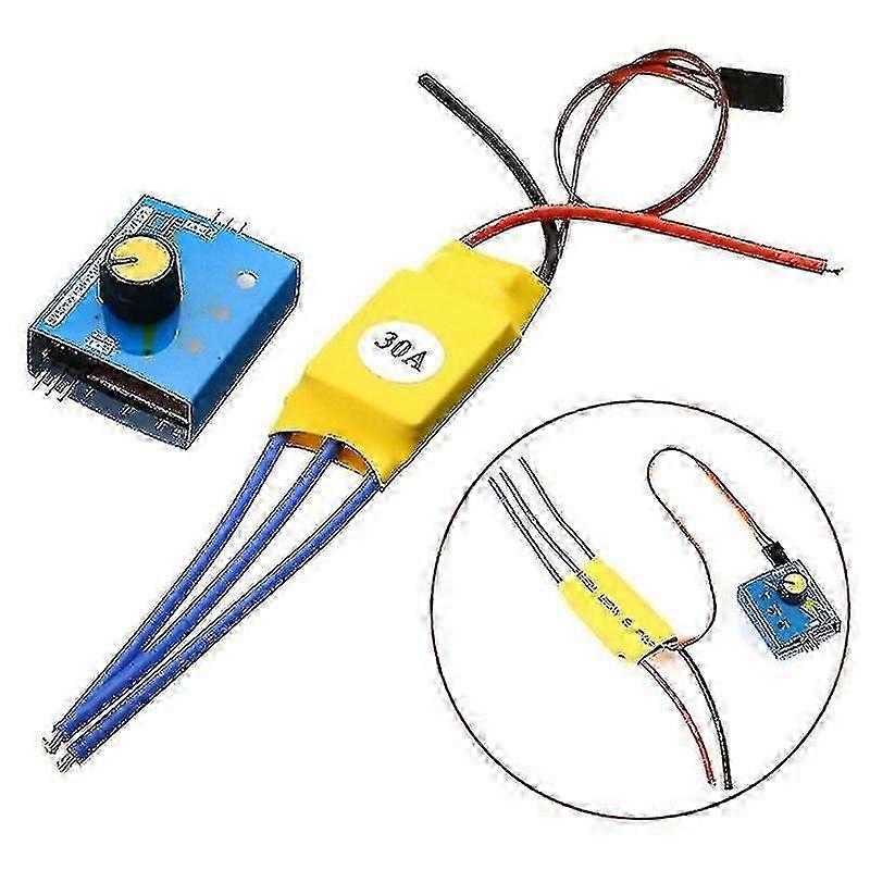 30a 12v Dc 3-phase High-power Brushless Motor Speed Regulator Pwm Controller