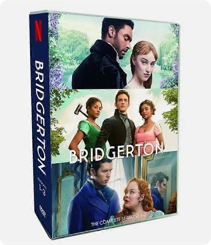 Bridgerton Season 1-3 DVD TV Series 9-Disc New Box Set english version