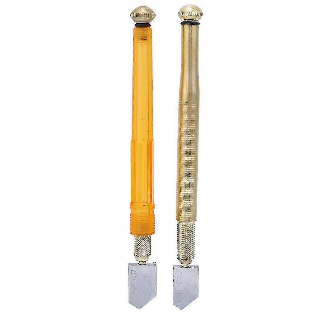 2025 Latest Model 2PCS Universal Roller Glass Cutter Hand Push Ceramic Tile