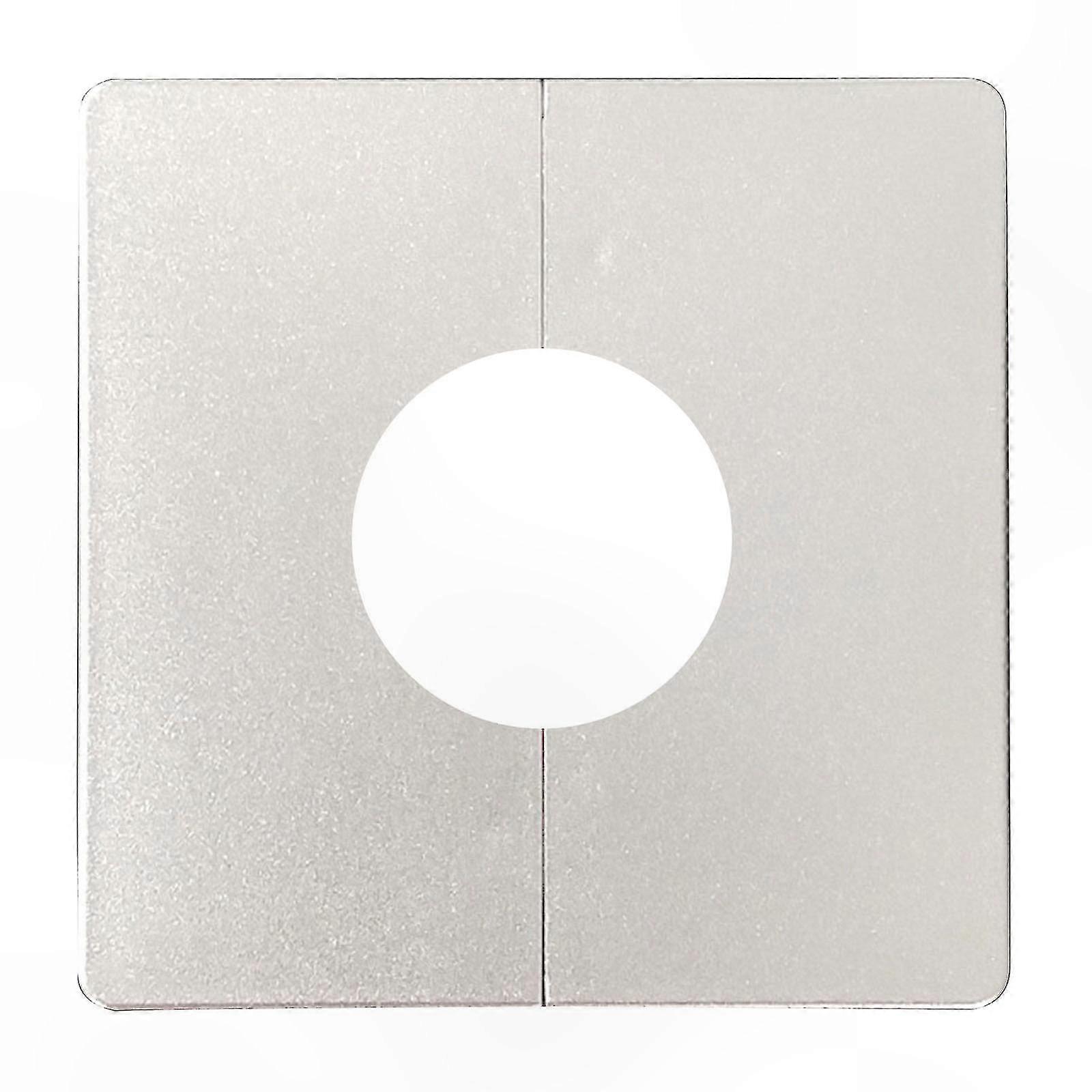 Split Wall Flange Cover Plate for Air Conditioning Dust Pipe Plug