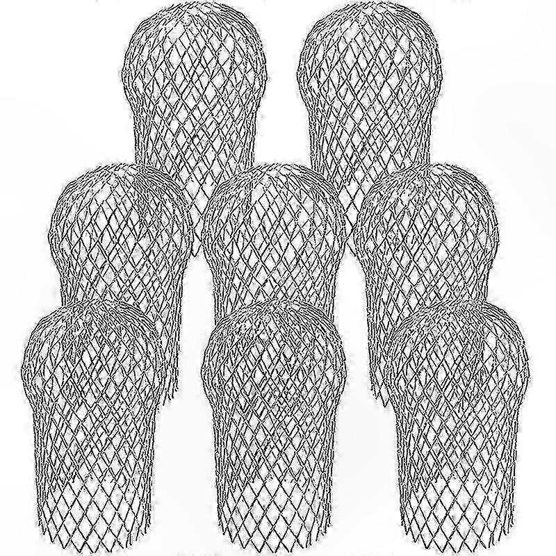 8-Pack Downspout Filters, Gutter Guards for Blockage Prevention, Strainer Protectors for Gutters L Edition0722
