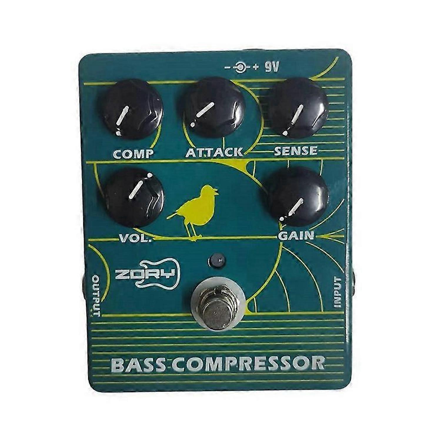 ZORY ZCP2 Baskompressor Gitarr Effektpedal True Bypass