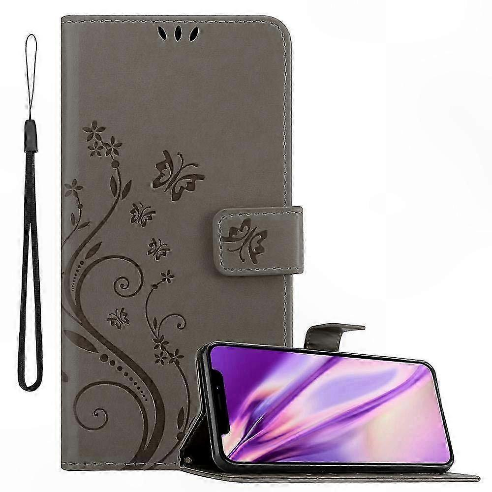 Floral Pattern Phone Case with Card Slot for  X / XS