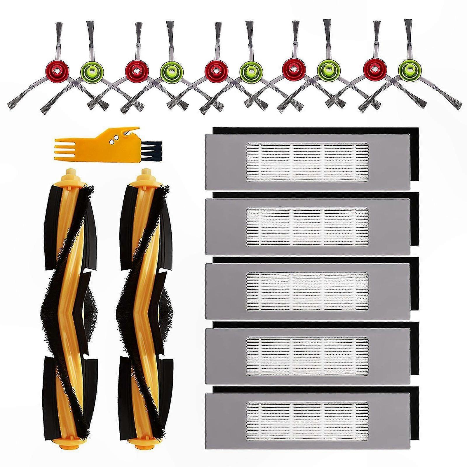 Universal Accessory Kit for Robotic Vacuum Cleaners Compatible with Multiple Models
