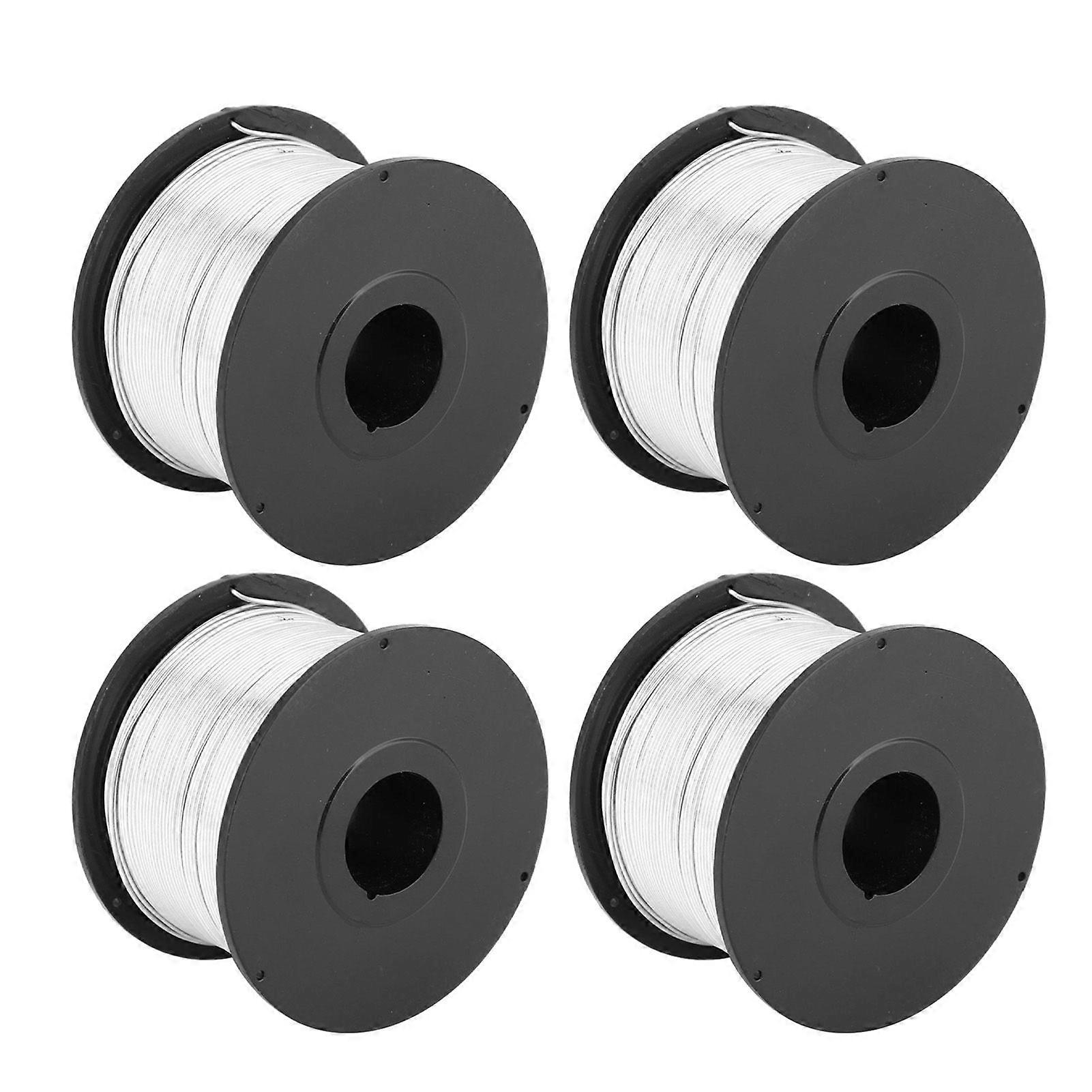 4pcs 110m 0.8mm Steel Rebar Tie Wire for Automatic Rebar Tying Machine