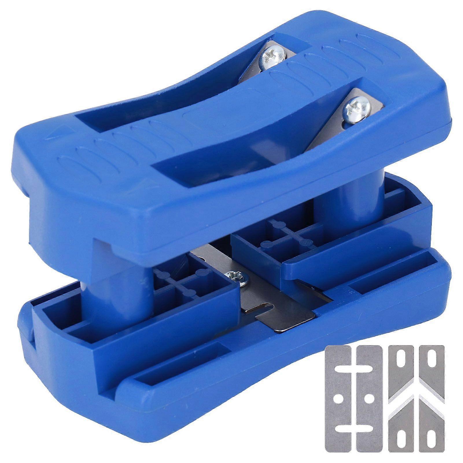 Edge Banding Trimmer Machine Kit Plastic PVC Edge Band Cutter Manual Trimming Woodworking Tool
