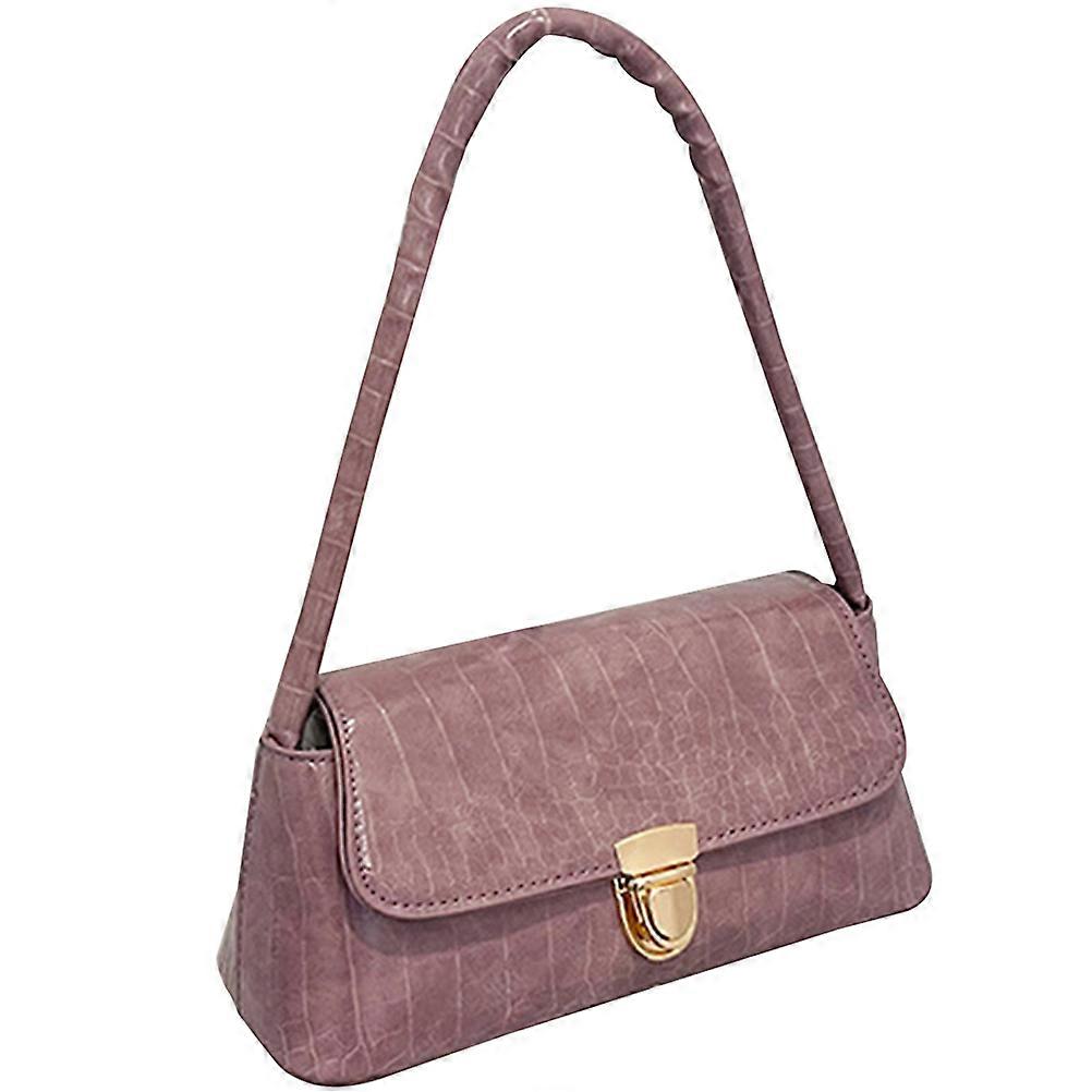 4Pcs Violet Women Handbag for Carrying Stylish Portable Shoulder Bag