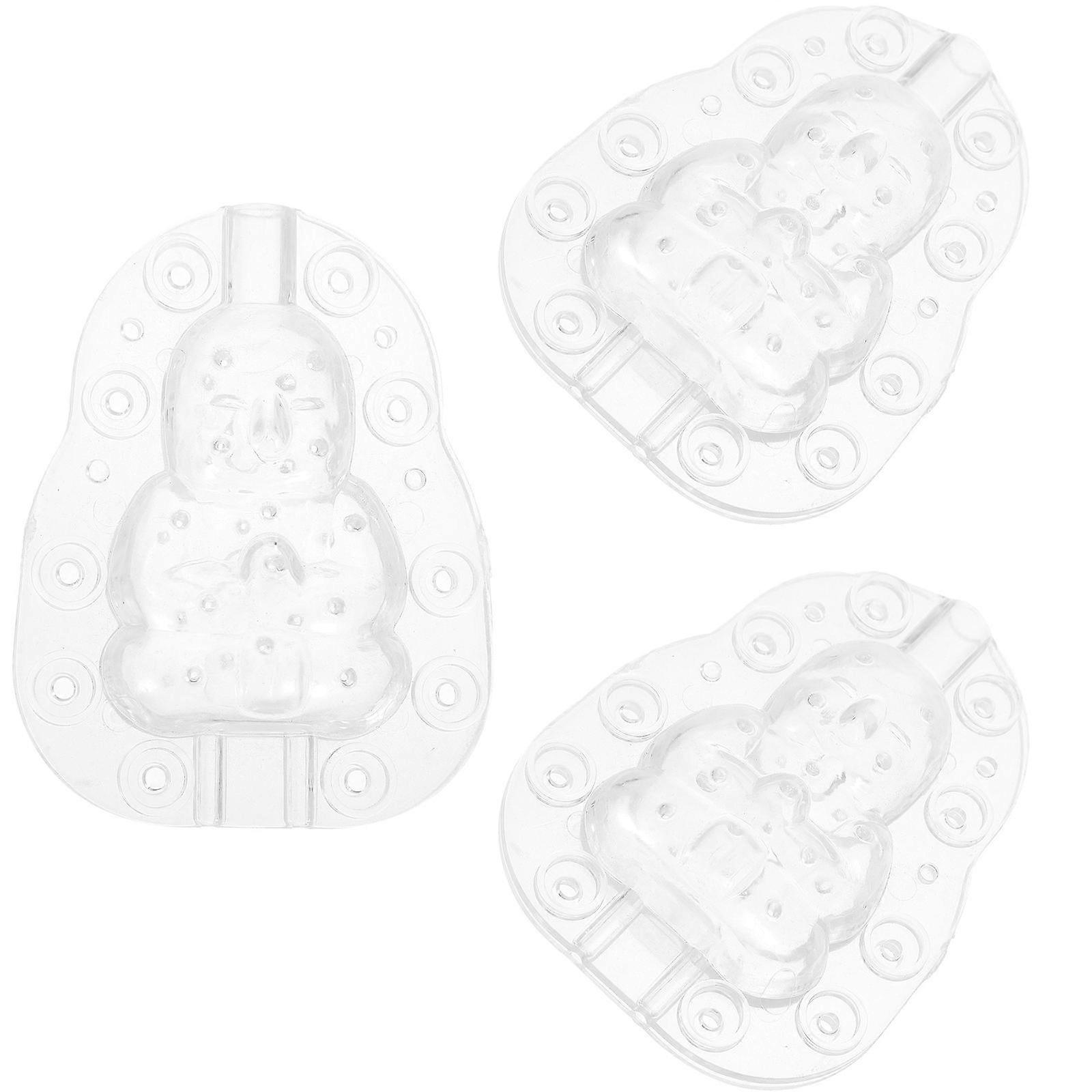Plastic Transparent Melon Shaping Mold for Fruit Growing 6Pcs