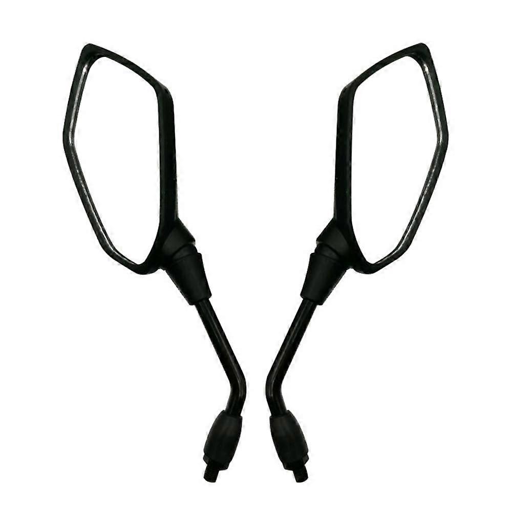 Glass Rear View Mirror Motorcycle Rear View Mirror 2Pcs Set with Convex Design