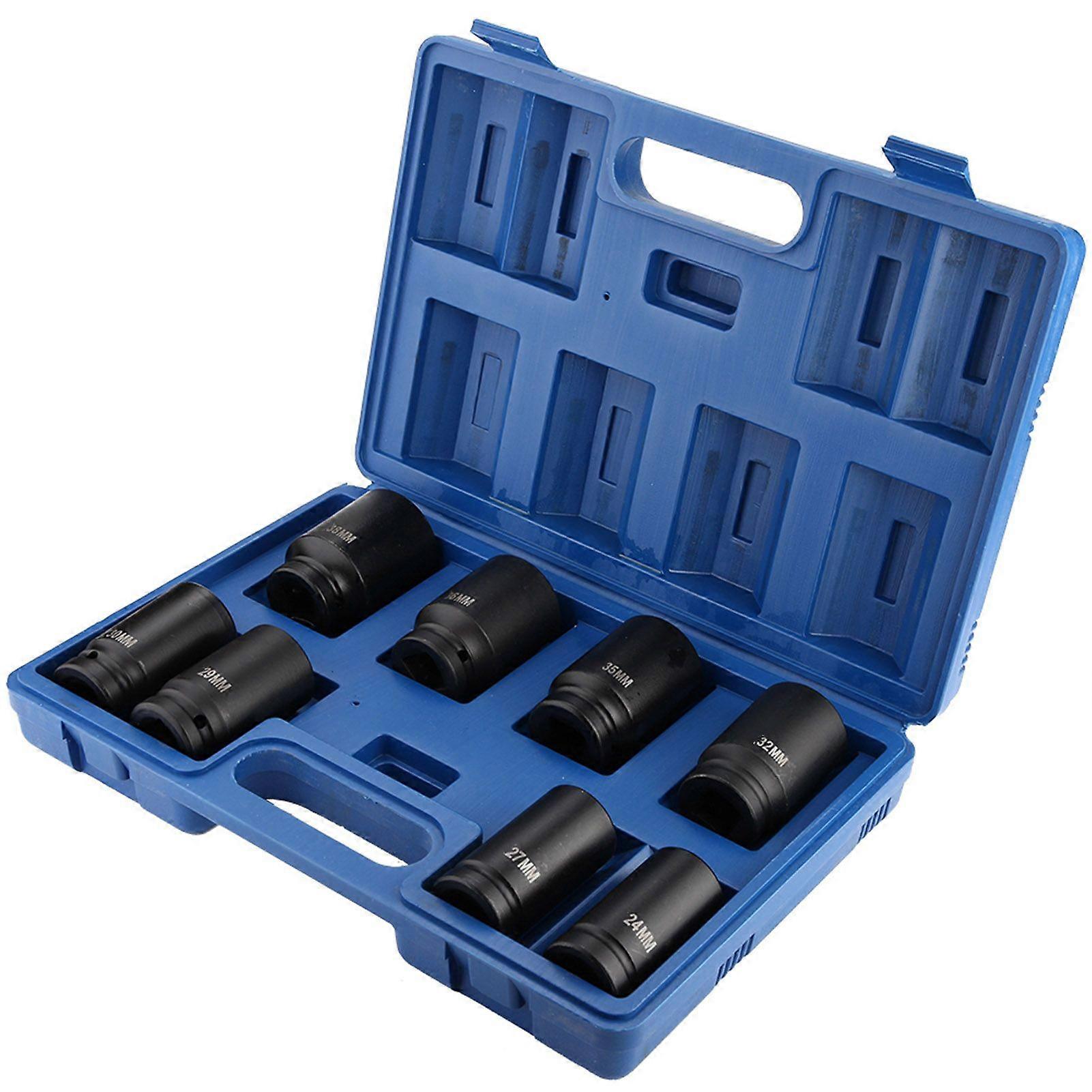 8pcs 3/4 Inch Durable Drive Deep Impact Socket Set 2438mm