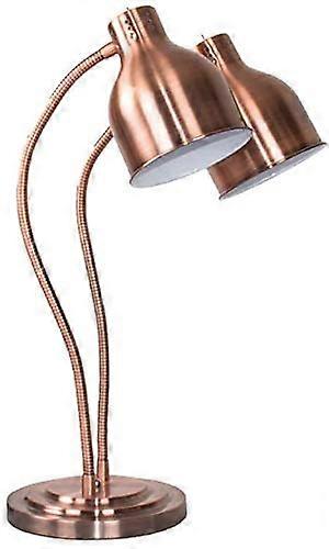 Commercial Heat Lamp Warmer - Portable Double Ball Buffet Food Warming Lamp, W250, Efficient Heating Light for Exhibitions
