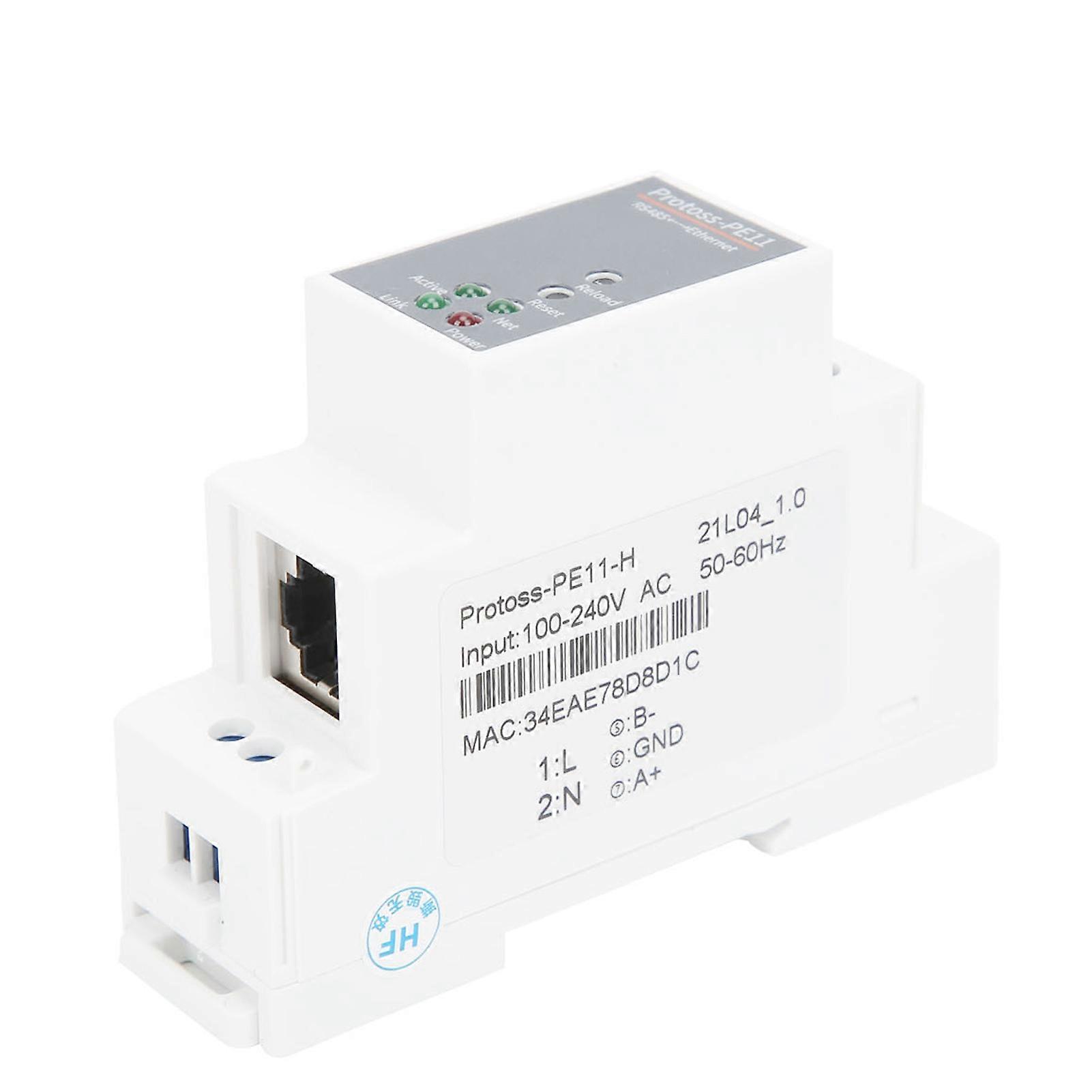 Routeur de montage sur rail pour serveur série RS485 vers Ethernet 100-240 V CA PE11-H pour FreeRTOS