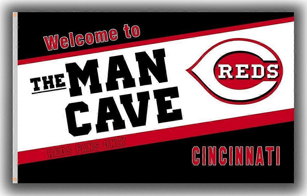 Cincinnati Baseball Team Minneverdig flagg Reds Man Cave Beste banner