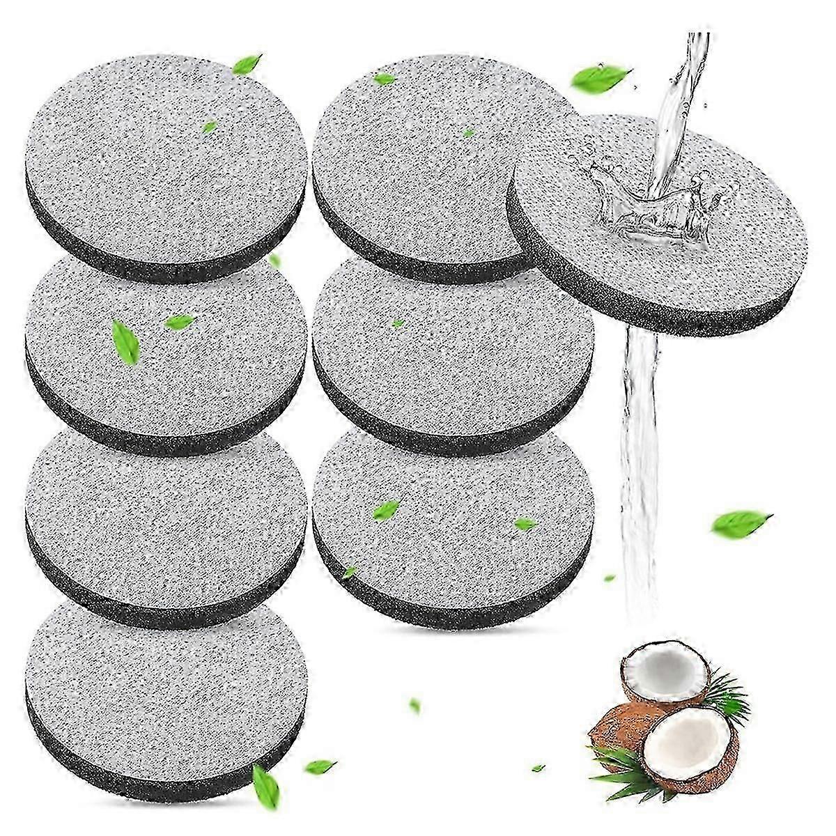 8-pack Micro Disc vattenfilter för Brita flaskor och karaffer, ersättningspatroner