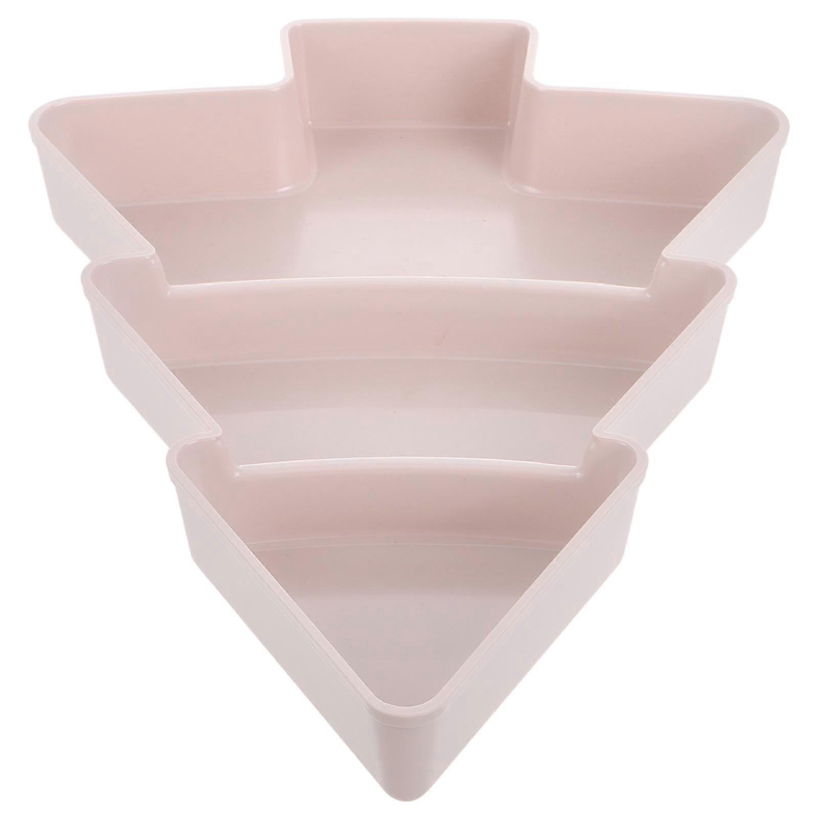 Christmas Tree Shaped Plate for Nuts Storage Lightweight Household Tray