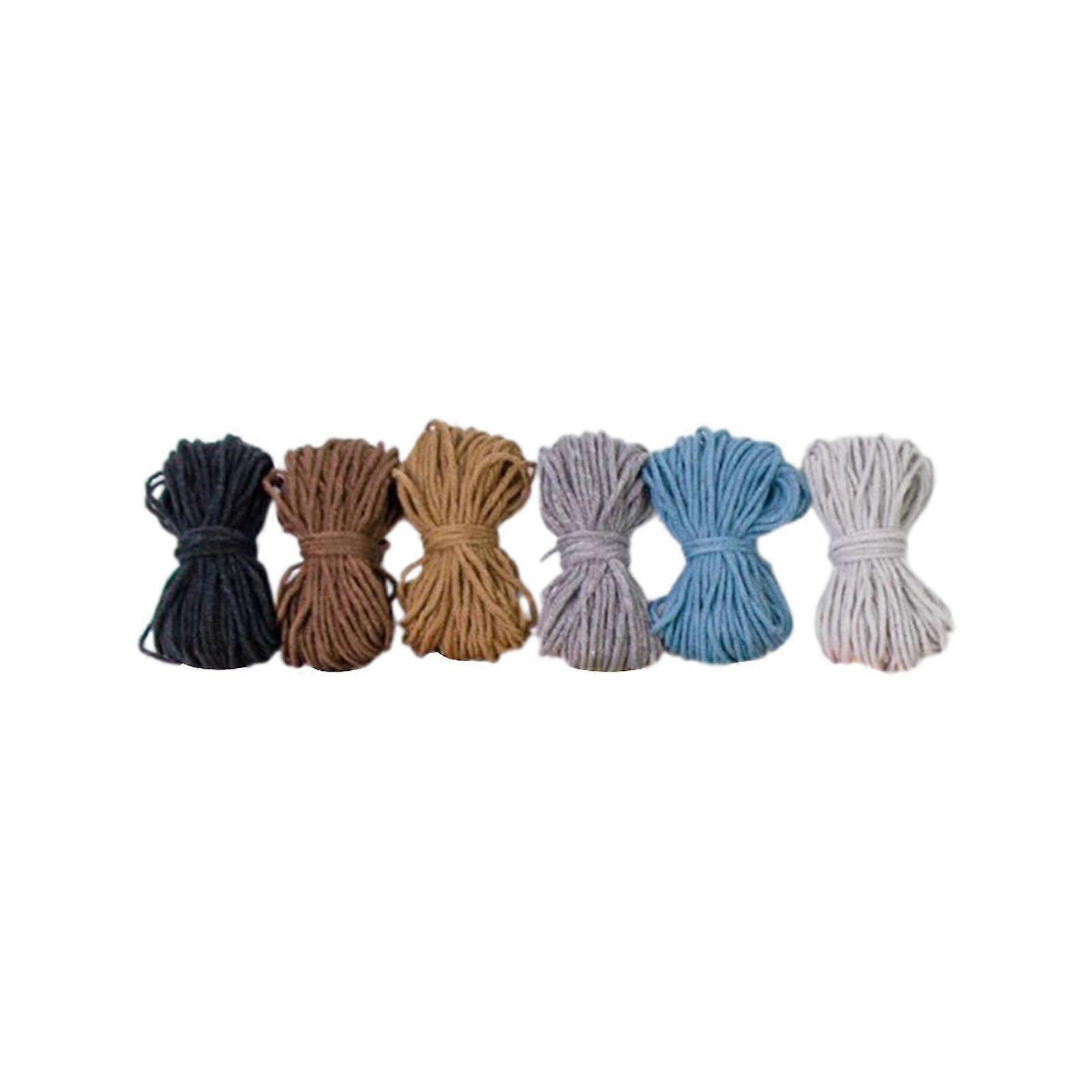 Cotton Soft Yarn Needlework Multifunction Knitting Thread for Rugs Bags Hats for Combo 1