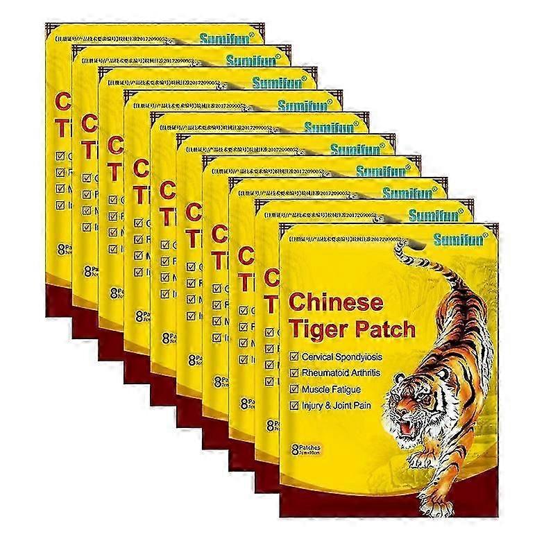 Chinese Far Infrared Pain Relief Patches in Packs of 8 to 80 Pieces