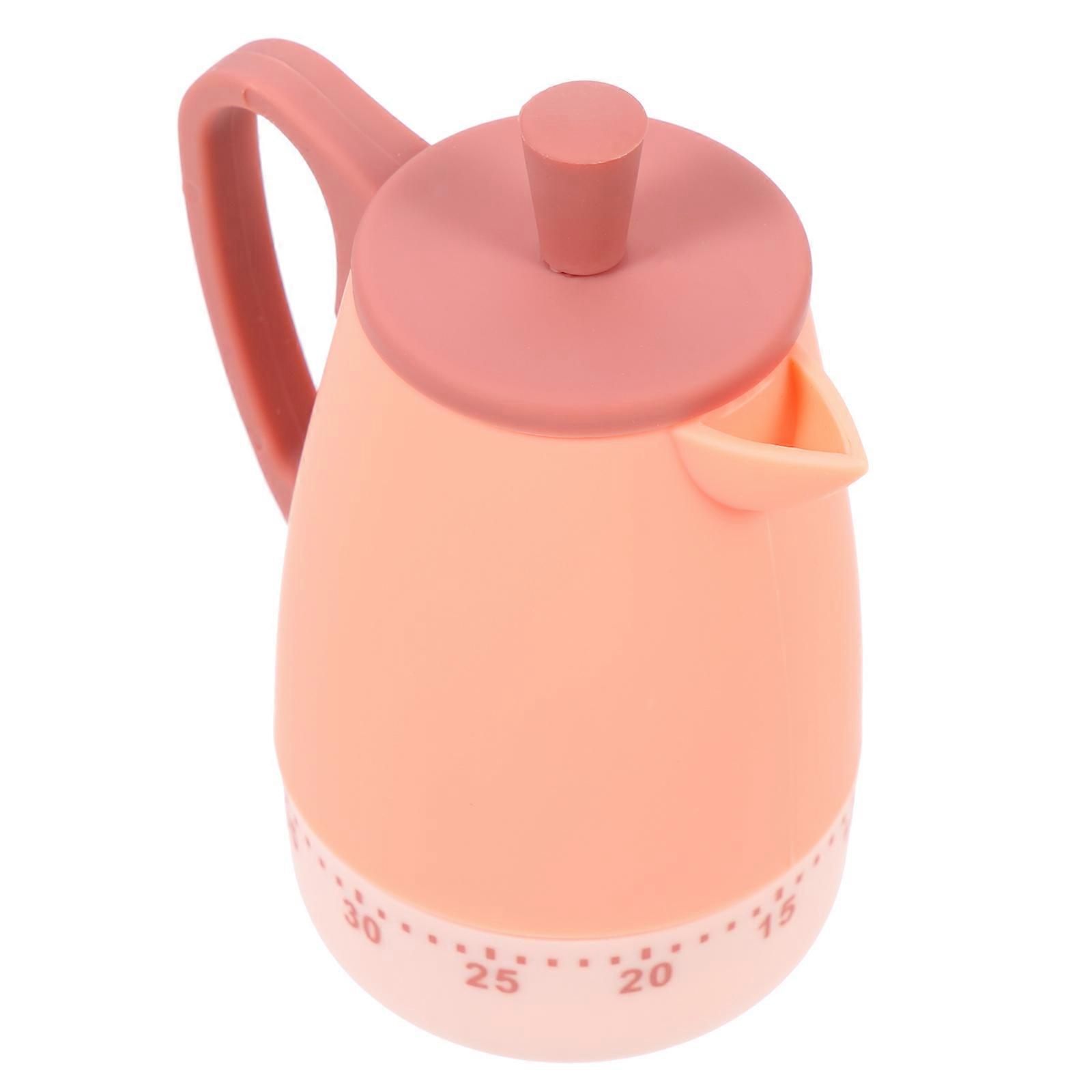 Kitchen Timer Baking Reminder for Study 5Pcs Mechanical Orange Timer