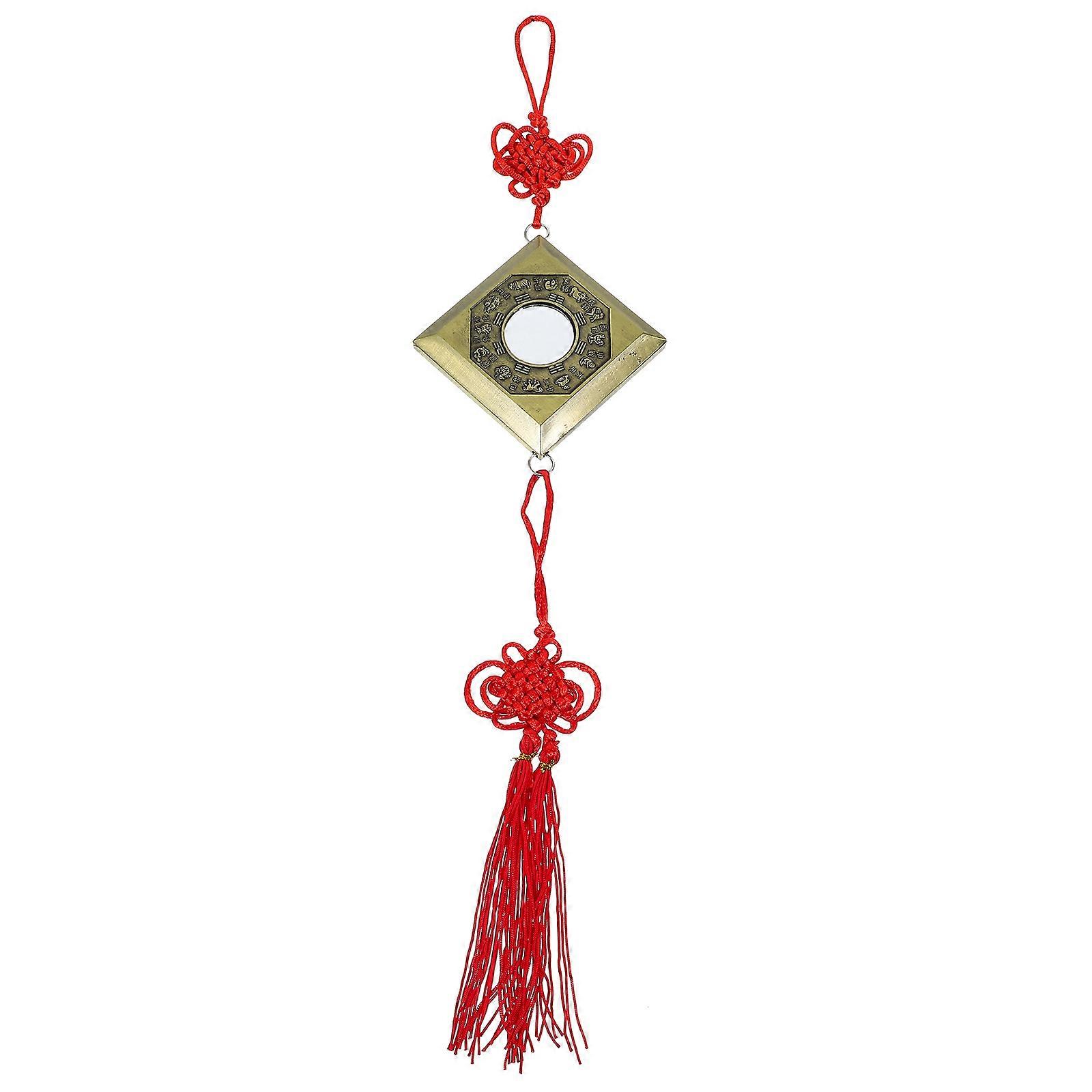Decorative Compass Pendant for Home 2Pcs Chinese Style Portable Compass