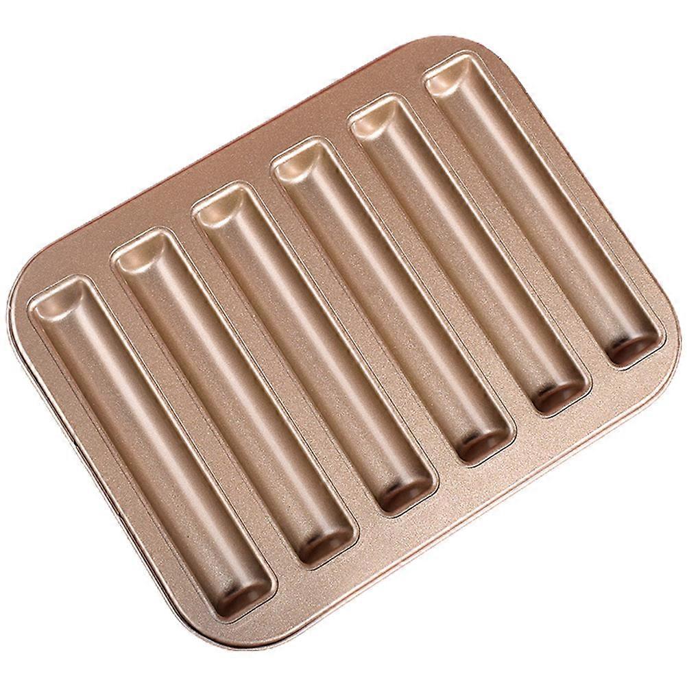 5Pcs Rectangular Cake Mold For Home Baking And Gift Giving Featuring Easy Demoulding And Oven Safe Design