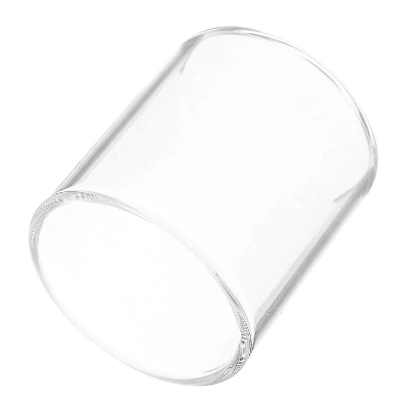 Spout Protection Teapot Accessory For Home Office Tea House Use High Borosilicate Glass 4Pcs Transparent Dust Cover