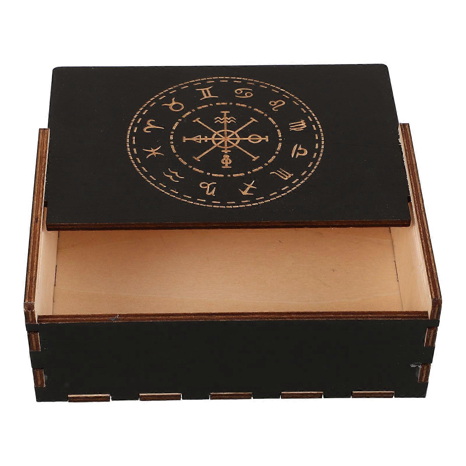 Rectangular Small Box For And Trinkets In Elegant Black Color 4Pcs